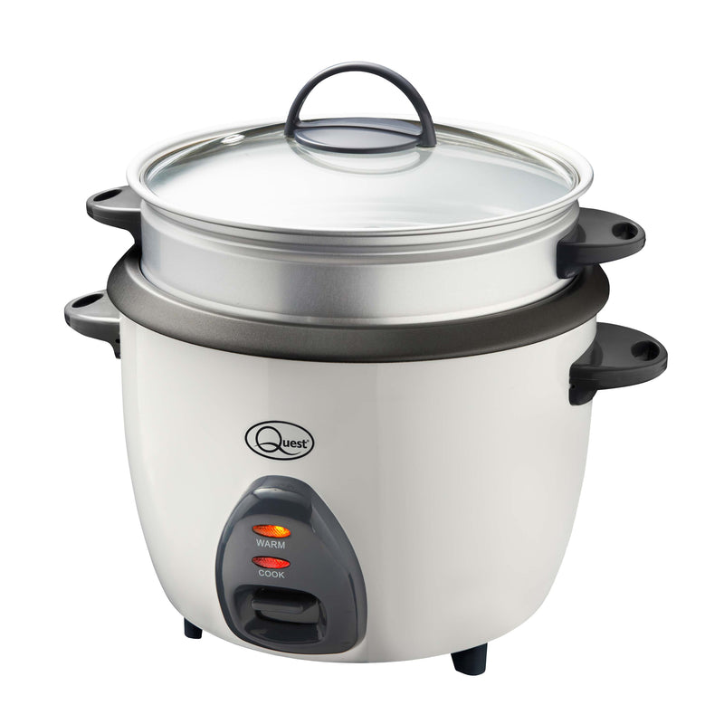 Quest Rice Cooker & Steamer 2.2L - Silver