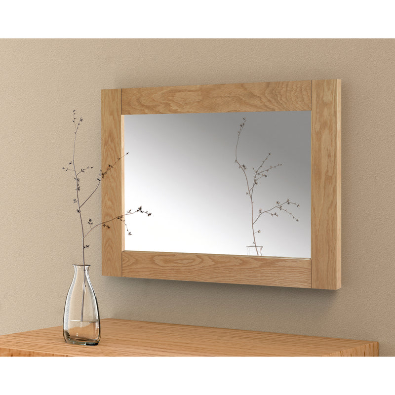 Marlborough Wall Mirror 100x70cm - Oak