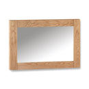 Aria Wall Mirror 100x70cm - Oak