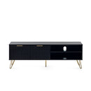 Murano TV Unit 1.5m - Matt Black