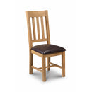 Banff Dining Chairs - Set Of 2 - Oak/Brown