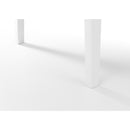 Taku Dining Table 1.1m - Satin White