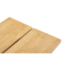 Hockley Dining Bench 1.4m - Black/Oak