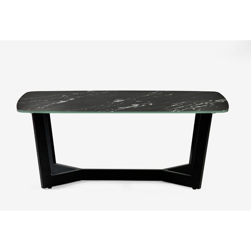 Olympus Coffee Table 1.1m - Black Marble