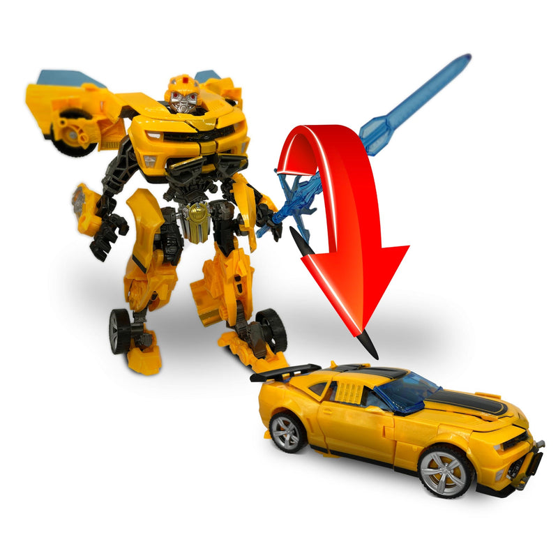Transforming Super Hero Robot - Yellow