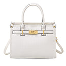 Modishion 3-Pcs PU Leather Handbag with Purse & Card Holder