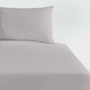 Lewis's Non-Iron Percale Sheet Range - Silver