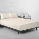 Lewis's Easy Care Plain Dyed Sheet Range - Cream