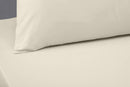 Lewis's Easy Care Plain Dyed Sheet Range - Cream