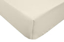 Lewis's Easy Care Plain Dyed Sheet Range - Cream