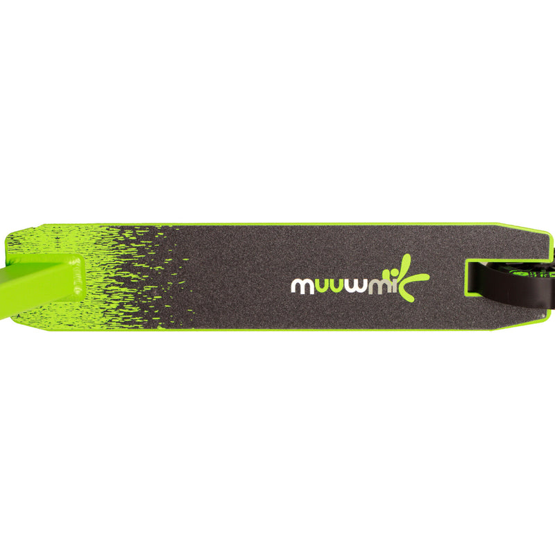 Muuwmi Stunt Scooter 100mm - Black & Green