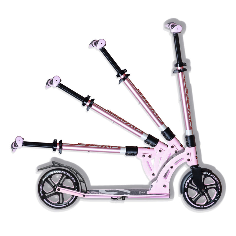 Six Degrees Aluminium Scooter 205mm - Pastel Pink
