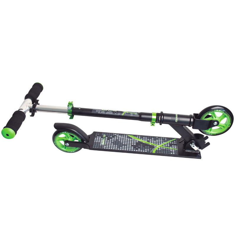 Muuwmi Aluminium Scooter 125mm - Black & Green