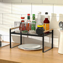 Lifeideas Free Standing Kitchen Spice Herb Rack Holder Cupboard Organiser