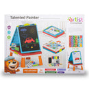 Kids Easel - Double Sided Chalkboard and Drawing Board