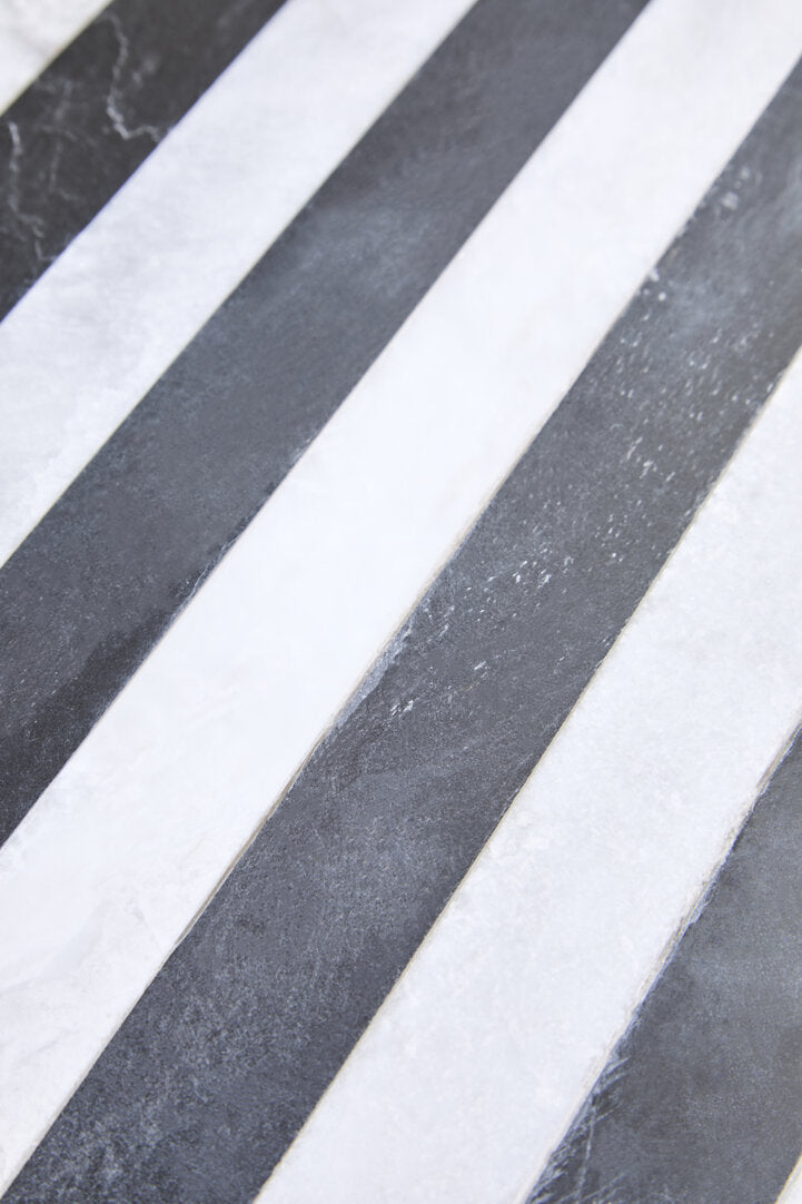 Soma Large Black and White Marble Cake Stand