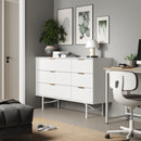 Livingandhome 3-Tier MDF Storage Cabinet