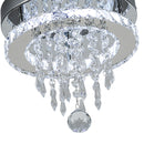 Livingandhome Crystal Ceiling Light With Droplets