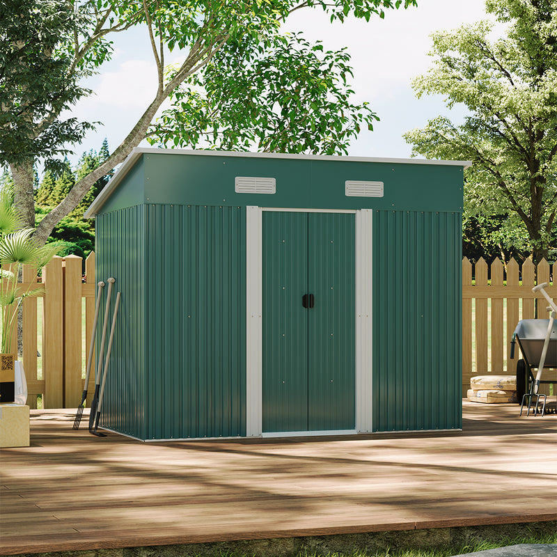 Breeins Weatherproof Steel Patio Storage Unit