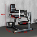 SPORTNOW Adjustable Calf Raise Machine for Leg Extension and Curl Machine