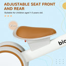 AIYAPLAY Kids Balance Bike For 1-3 Years Old With Adjustable Seat