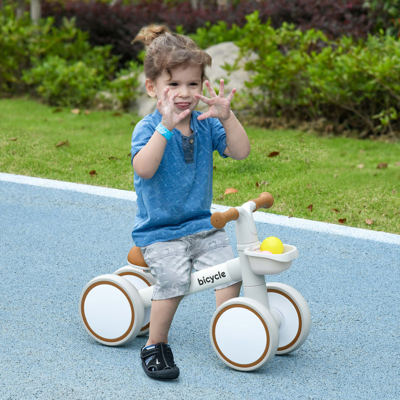 AIYAPLAY Kids Balance Bike For 1-3 Years Old With Adjustable Seat