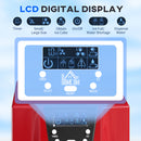 HOMCOM Ice Maker Machine and Water Dispenser 9 Ice Cubes Ready in 6-10 Mins