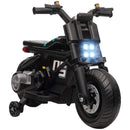 HOMCOM Kids Electric Motorbike , for Ages 3-5 Years - Black