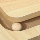 PawHut Cat Scratching Post 3 in 1 Cat Scratcher w/ Track Ball Toy