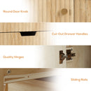 HOMCOM Modern Sideboard Storage Cabinet for Living Room Dining Room Bedroom