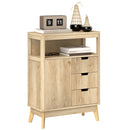 HOMCOM Modern Sideboard Storage Cabinet for Living Room Dining Room Bedroom