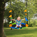 Outsunny Children's swing - multicoloured