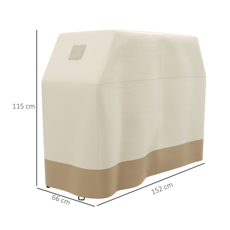 Outsunny Barbecue Covers, Waterproof UV Protection Rip-Proof, 152 X 66 X 115cm
