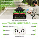 4WD Kids Ride On Sports Car Lamborghini with Taillights-Green