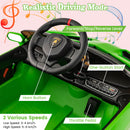 4WD Kids Ride On Sports Car Lamborghini with Taillights-Green