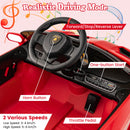 4WD Kids Ride On Sports Car Lamborghini with Taillights-Red