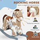 AIYAPLAY Baby Rocking Horse, Animal Rocker with Sound and Toy