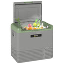 Outsunny Car Refrigerator 12V Portable Freezer For Camping, Light Green
