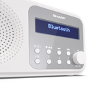 Sharp Tokyo Portable Radio - Snowy White