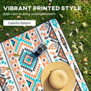 Outsunny Picnic Blanket, Beach Blanket Outdoor Picnic Mat