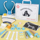 Livingandhome 23Pcs Veterinarian Kids Toy Set for Pretend Play