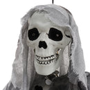 Halloween Hanging Skeleton Ghost with Motion Sensor