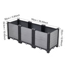 Breeins Plastic Raised Garden Bed Planter Box