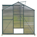 Breeins Aluminium Hobby Greenhouse With Base And Window Opening
