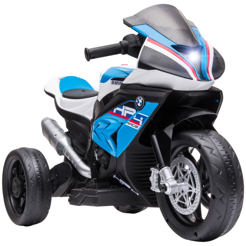 HOMCOM Kids Electric Ride On Motorcycle Bike BMW HP4 12V - Blue