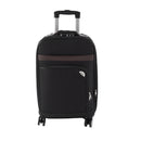 Modishion 20-Inch Softshell Expandable Suitcase with Combination