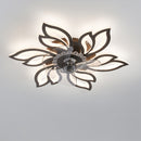 Cottonfy UK Elegant Floral LED Fan Light