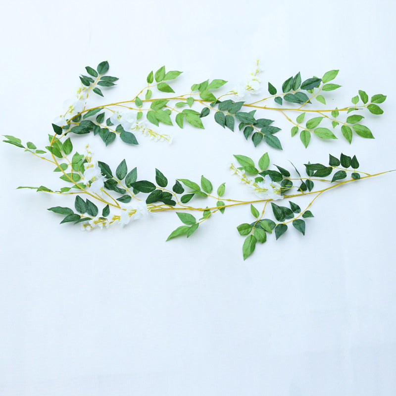 Lifeideas Faux Hanging Wisteria Floral Decoration