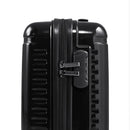 Livingandhome Hardside Carry-on Suitcase With Spinner Wheels