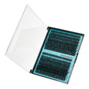 Sheonly 280Pcs DIY Cluster Lash Extensions Kit 60D+80D